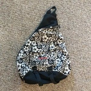 Corduroy Hawaiian Floral Jansport Backpack  🌺 🎒